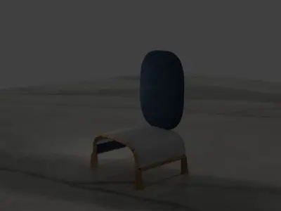 chair modern furniture Free 3D model