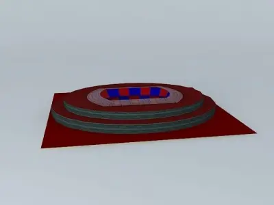 A Medium Stadion 3D model