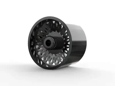 corleone Rear BUFFALINO DF dually wheel 3D print model