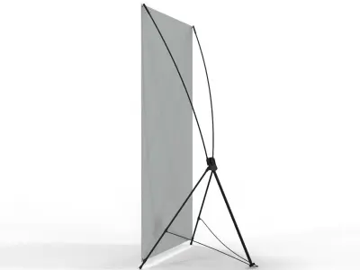 X-Banner PRO 80x180 3D model