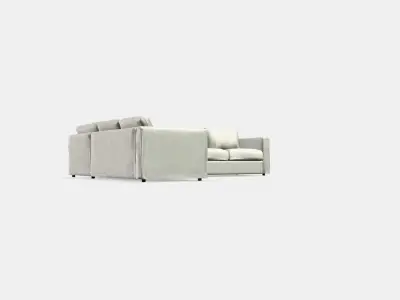 VIMLE Corner sofa 5-seat 9 Low-poly 3D model