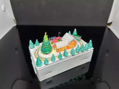 Christmas Train Pack 3D model