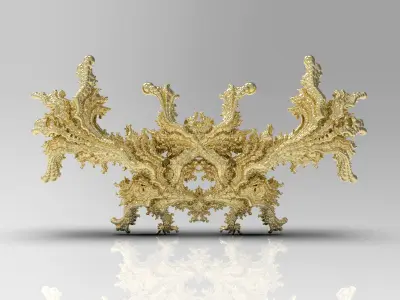 Fractal Kleina - 2 Fold Symmetry 3D print model