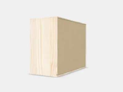 MOPPE Mini chest of drawers Low-poly 3D model