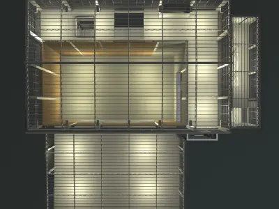 Factory structure 24i07 3D model