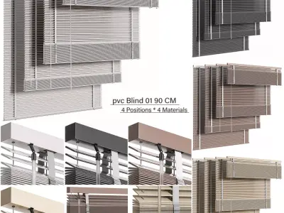 pvc Blind  01 90cm 3D model