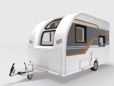 Sapphire Caravan 3D model