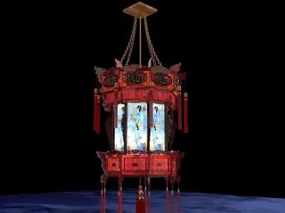 Chinese palace lantern   3D model order