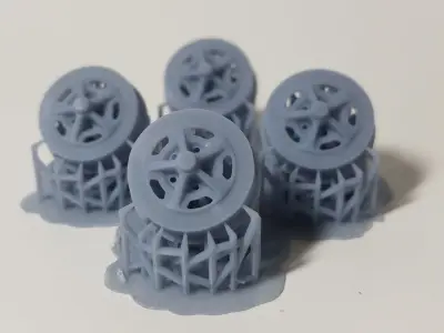 Magnum 500 rims 3D print model