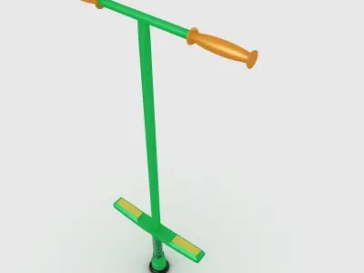 Pogo Stick 3D model