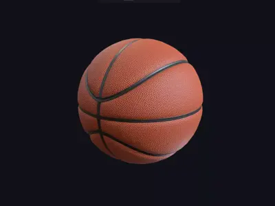 basketball ball 3D model 11