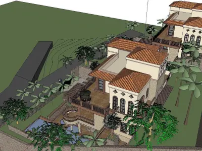 Regal-Luxury-Villa Area-022 3D model