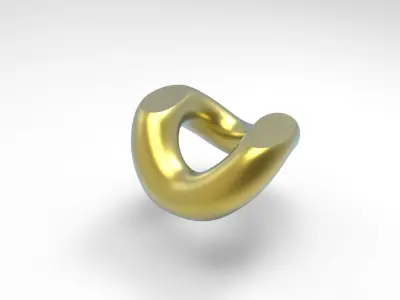 Cuban chain link 3D print model