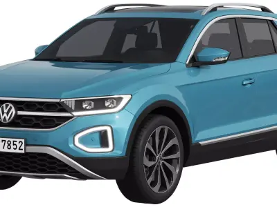 Volkswagen T-Roc 2022 3D model