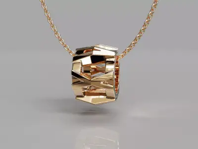 Tiffany X Open Pendant 3D print model