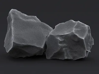 Stone XII 3D model