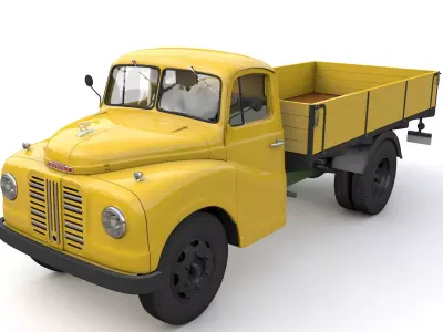 Austin Loadstar K2 1952 3D model
