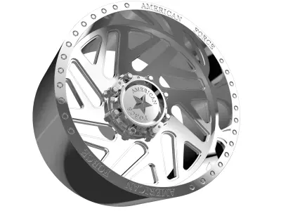 AMERICAN RACING CK16 ACID CC WHEEL 3D print model