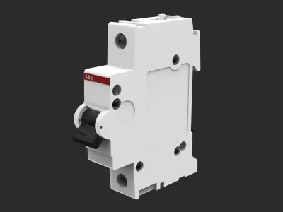 MCB Circuit 3D model