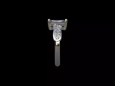 Women ring Free 3D print model purchase