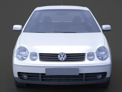 Volkswagen Polo hatchback 2001 3D model