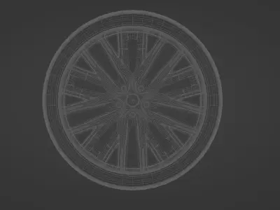 Audi A8 D5 2019 Rim 3D model