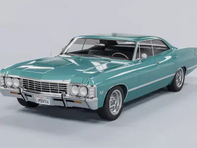 Chevrolet Impala 1967 3D model