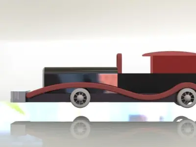 30s car 3D print model