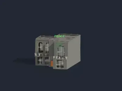 Revit residental  villa 3D model