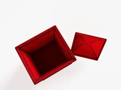 Big Polka Dot Kitchen Storage Jar 3D model