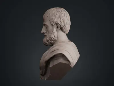 Aristotle Bust 3D print model