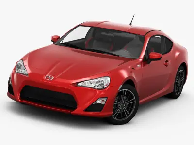 Scion FR-S 2013 3D model