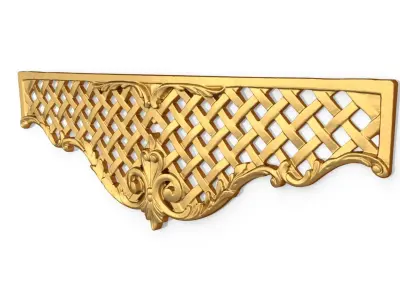 Classic decor ornament 92 3D model