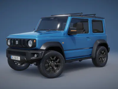 Suzuki Jimny - 2018 model 3D model
