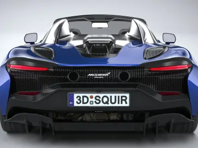 McLaren Artura Spider 2025 3D model