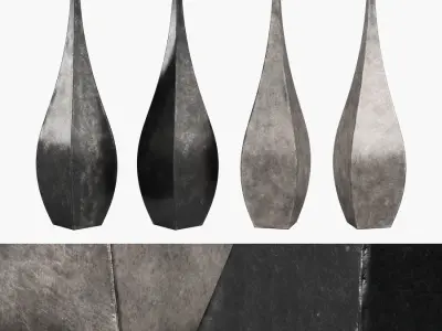 Shimla and Jaipur vases 3D model