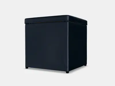 BOSNAS stool with storage Low-poly 3D model