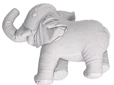 elephant toy 3D model