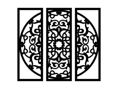 Mandala Wall Decor 3D print model