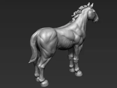War Horse 3D model