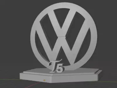 Wolksvagen T5 base 3D print model