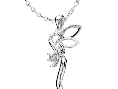 Light Jewelry Diamond Pendent 3D ShowCase- X008-V2 3D print model