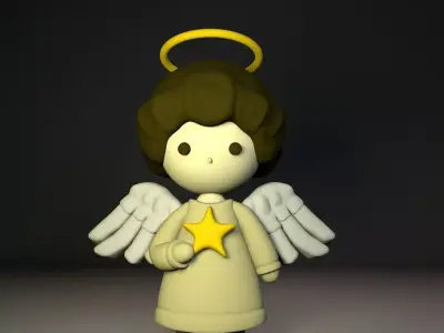 Christmas Angel  3D print model