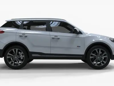 proton X70 2018 3D model