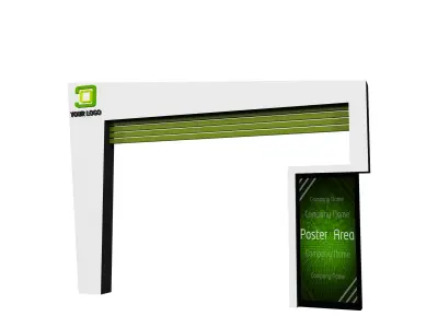  Fair Gate exhibition Event a442b 3D model