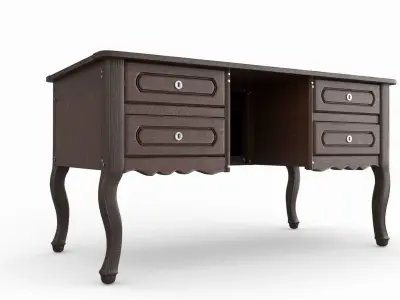 Old Table 3D model purchase