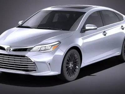 Toyota Avalon 2018 VRAY 3D model