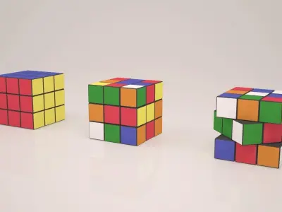 Rubik Cube 3D model