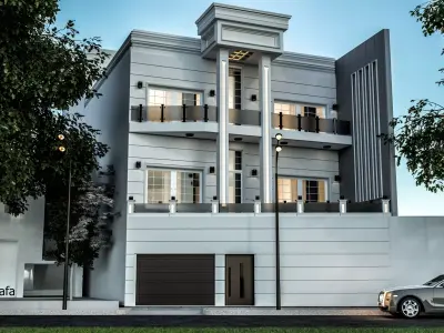 classic exterior model 3D model