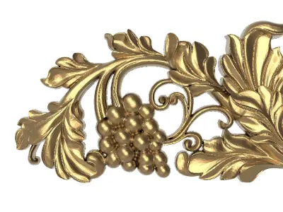  decorative pattern ready for 3D printing 3D model 411